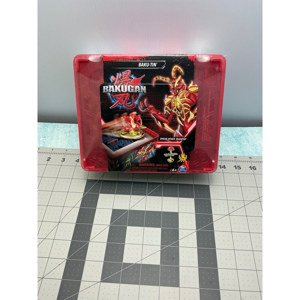 New Bakugan Baku-Tin‎ Special Attack Mantid Battle League Toy Storage Case